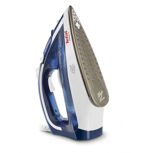 Tefal Maestro 2 FV1845E0 Ferro da stiro a secco e a vapore CeramicGlide 2300 W Blu, Bianco