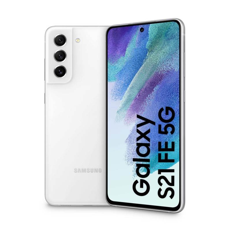 Samsung Galaxy S21 FE 5G Display 6.4" Dynamic AMOLED 2X, RAM 6 GB, 128 GB, 4.500mAh, White