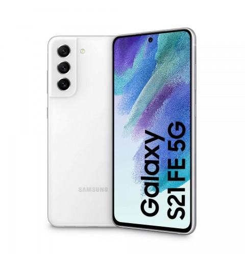 Samsung Galaxy S21 FE 5G Display 6.4" Dynamic AMOLED 2X, RAM 6 GB, 128 GB, 4.500mAh, White