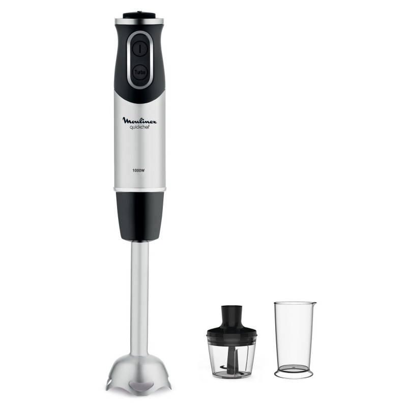 Moulinex Quickchef 0.8 L Immersion blender 1000 W Stainless steel, Black