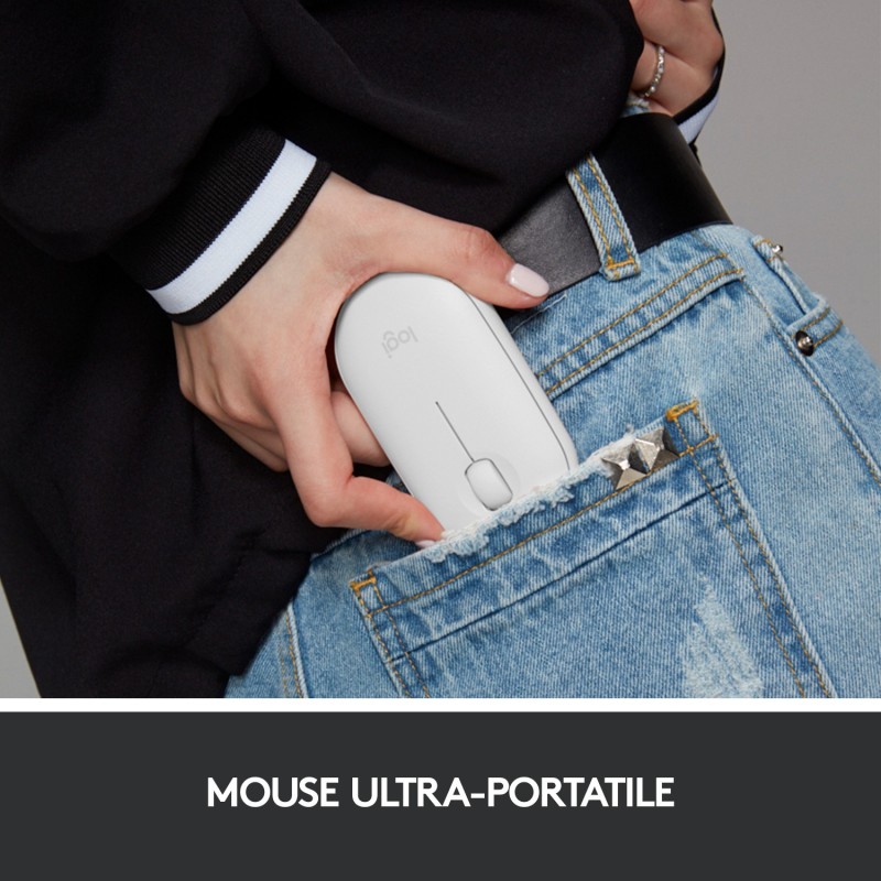 Logitech Souris sans fil Pebble M350