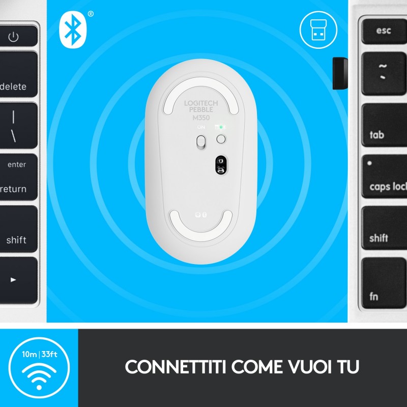 Logitech Pebble M350 Wireless Mouse