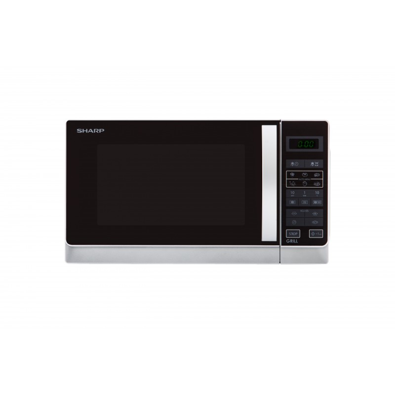 Sharp Home Appliances R-642INW Arbeitsplatte Kombi-Mikrowelle 20 l 800 W Schwarz