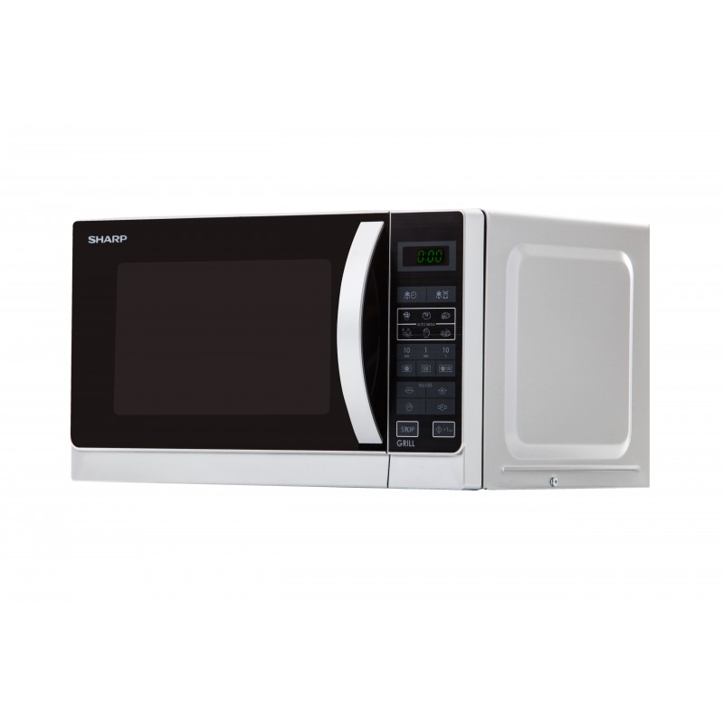 Sharp Home Appliances R-642INW Encimera Microondas combinado 20 L 800 W Negro