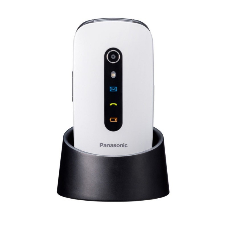 Panasonic KX-TU466 6,1 cm (2.4 Zoll) 110 g Weiß Funktionstelefon