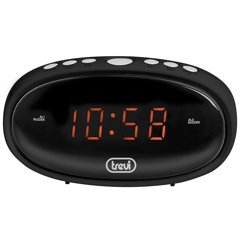 Trevi EC 880 Digital alarm clock Black