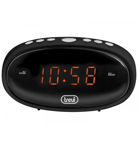 Trevi EC 880 Digital alarm clock Black