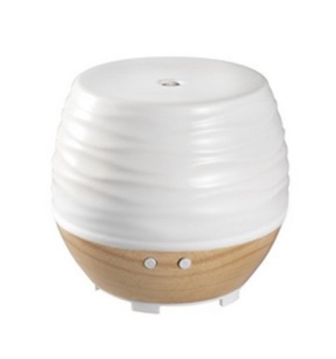 HoMedics HM ARM-535 TWT diffusore di aromi Cisterna Ceramica, Vetro, Legno Bianco