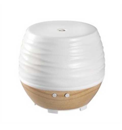 HoMedics HM ARM-535 TWT difusor de aroma Tanque Cerámico, Vidrio, Madera Blanco