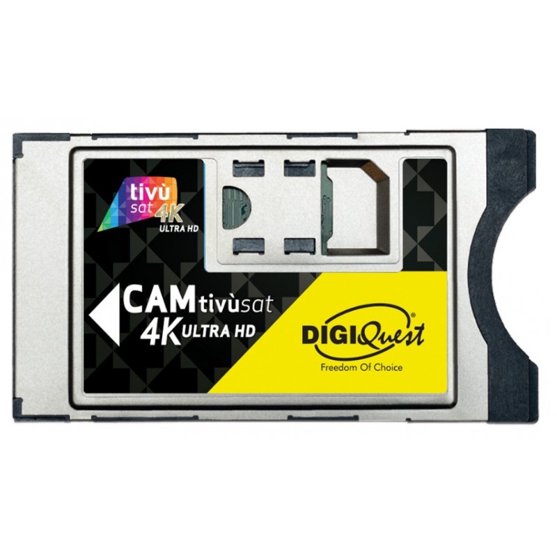 Digiquest Cam Tivùsat 4K Ultra HD Conditional-Access Module (CAM)