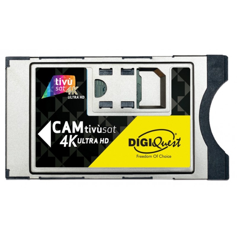 Digiquest Cam Tivùsat 4K Ultra HD module d'accès conditionnel