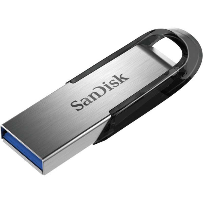 SanDisk ULTRA FLAIR USB-Stick 64 GB USB Typ-A 3.0 Schwarz, Silber
