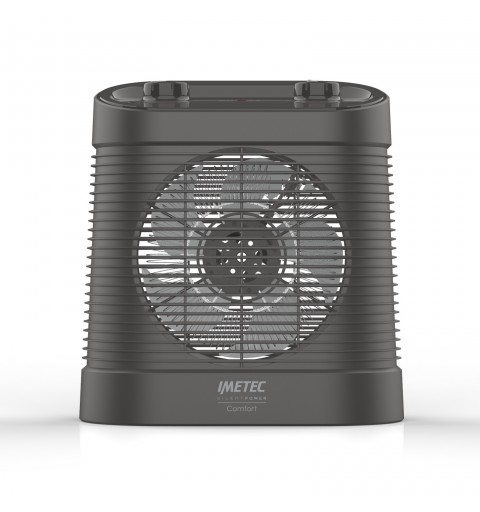 Imetec Silent Power Comfort Intérieure Noir 2100 W Chauffage de ventilateur électrique