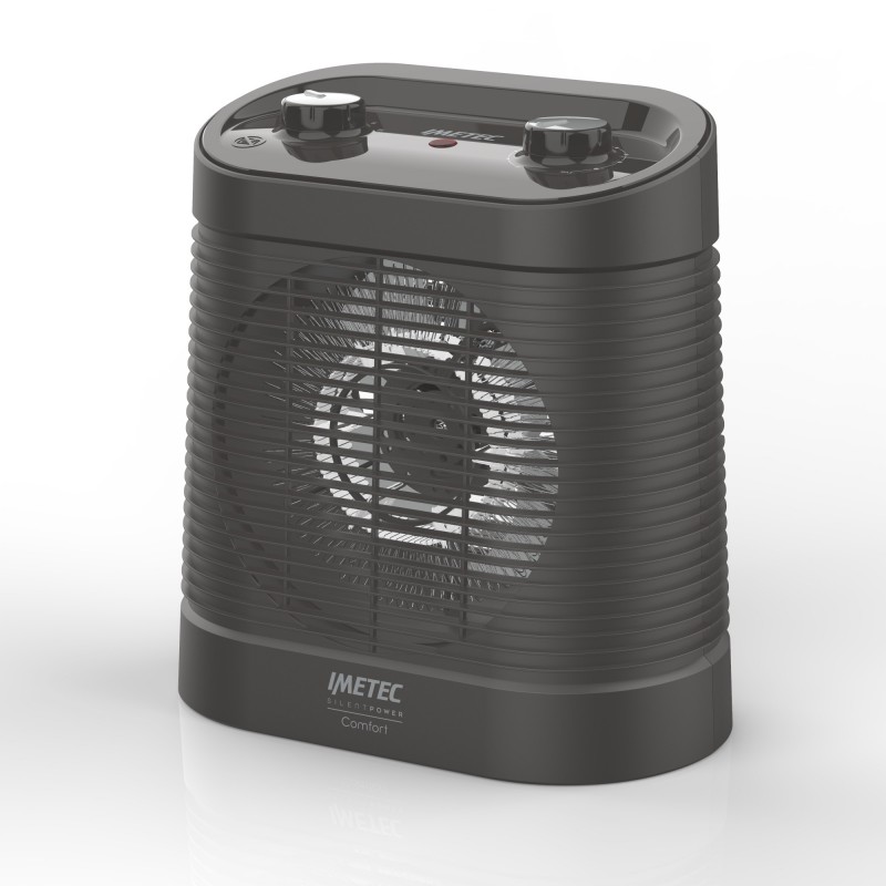 Imetec Silent Power Comfort Intérieure Noir 2100 W Chauffage de ventilateur électrique