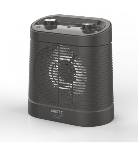 Imetec Silent Power Comfort Intérieure Noir 2100 W Chauffage de ventilateur électrique