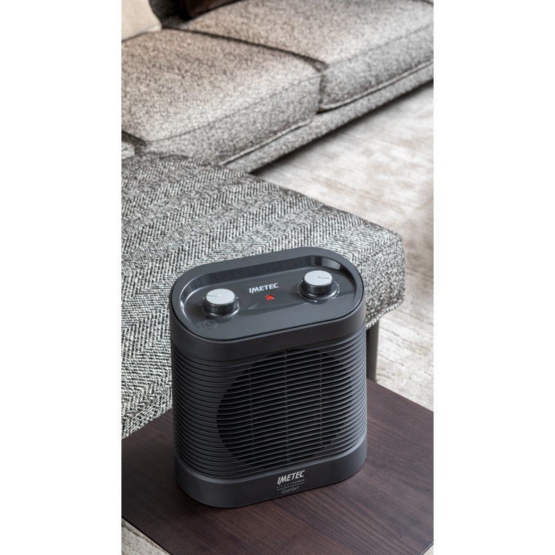 Imetec Silent Power Comfort Indoor Black 2100 W Fan electric space heater