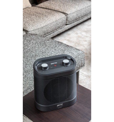 Imetec Silent Power Comfort Indoor Black 2100 W Fan electric space heater