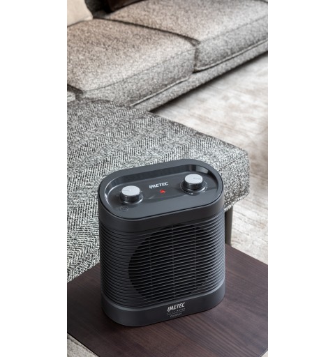 Imetec Silent Power Comfort Intérieure Noir 2100 W Chauffage de ventilateur électrique