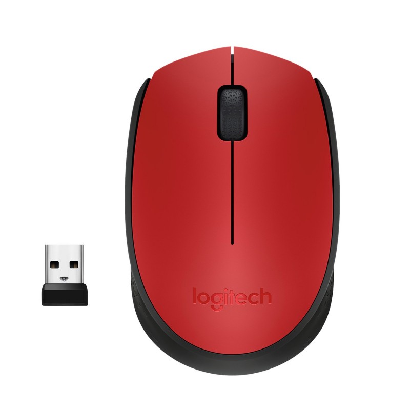 Logitech M171 Wireless Mouse ratón Ambidextro RF inalámbrico Óptico 1000 DPI