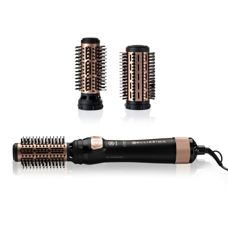 Imetec Bellissima BHS4 1100 Brosse soufflante à air chaud À chaleur Noir, Or rose 1000 W