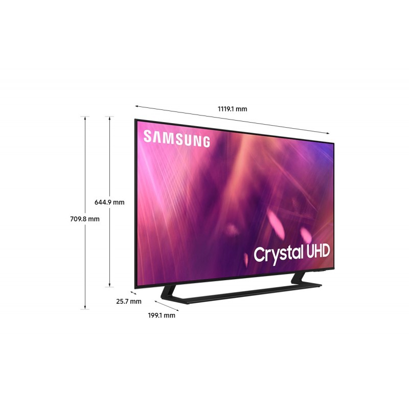 Samsung Series 9 TV Crystal UHD 4K 50” UE50AU9070 Smart TV Wi-Fi Black 2021