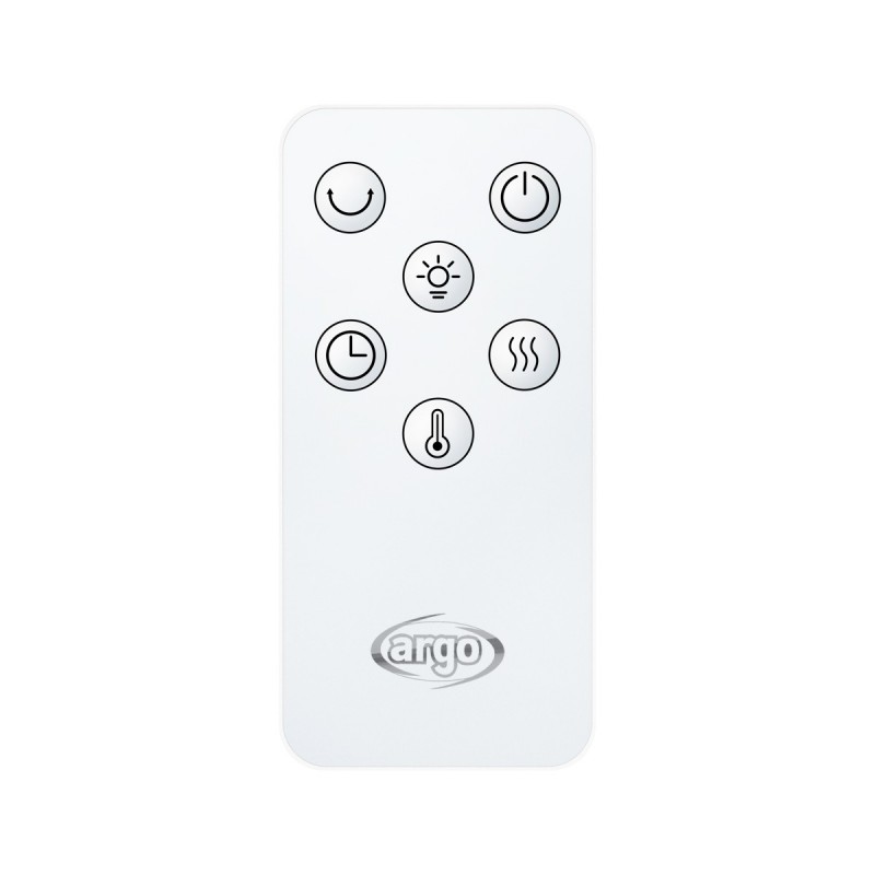 Argoclima Bobo Intérieure Blanc 2000 W Chauffage de ventilateur électrique