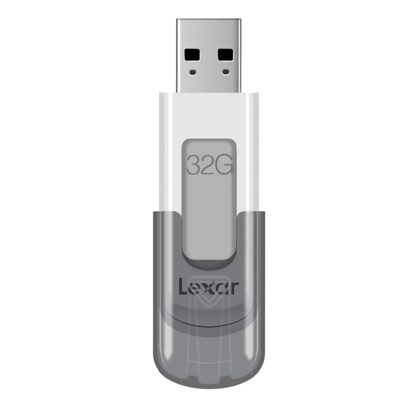 Lexar JumpDrive V100 lecteur USB flash 32 Go USB Type-A 3.2 Gen 1 (3.1 Gen 1) Gris, Blanc
