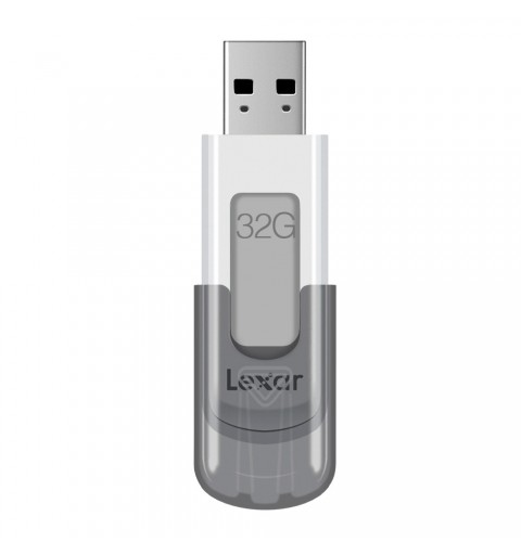 Lexar JumpDrive V100 lecteur USB flash 32 Go USB Type-A 3.2 Gen 1 (3.1 Gen 1) Gris, Blanc