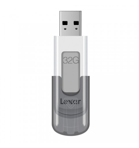 Lexar JumpDrive V100 unidad flash USB 32 GB USB tipo A 3.2 Gen 1 (3.1 Gen 1) Gris, Blanco