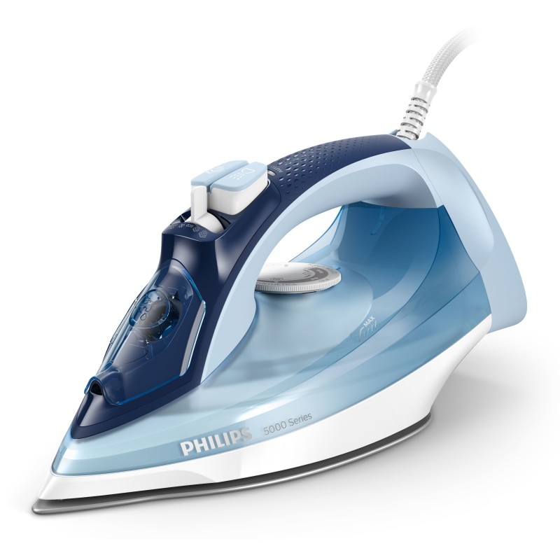 Philips 5000 series DST5030 20 ferro da stiro Ferro a vapore SteamGlide Plus 2400 W Blu