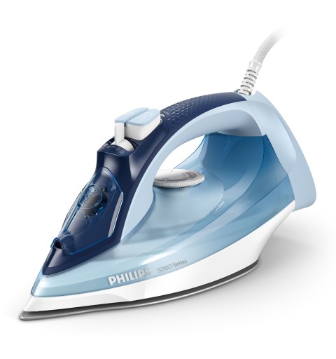 Philips 5000 series DST5030 20 ferro da stiro Ferro a vapore SteamGlide Plus 2400 W Blu