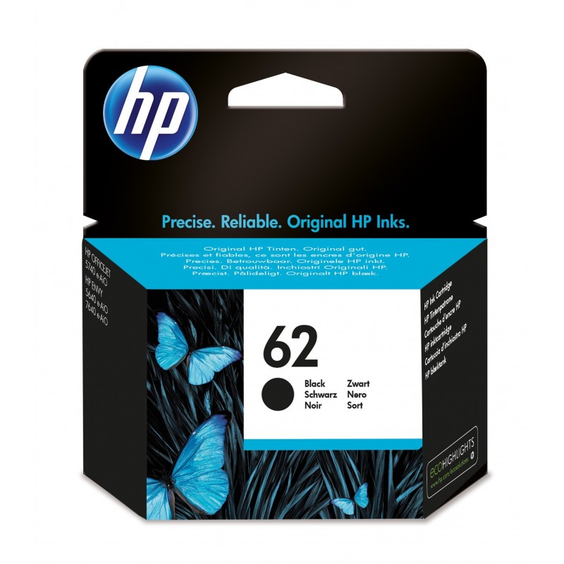 HP 62 Black Original Ink Cartridge