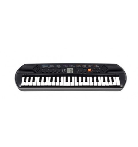 Casio SA-77 MIDI-Tastatur 44 Schlüssel Schwarz