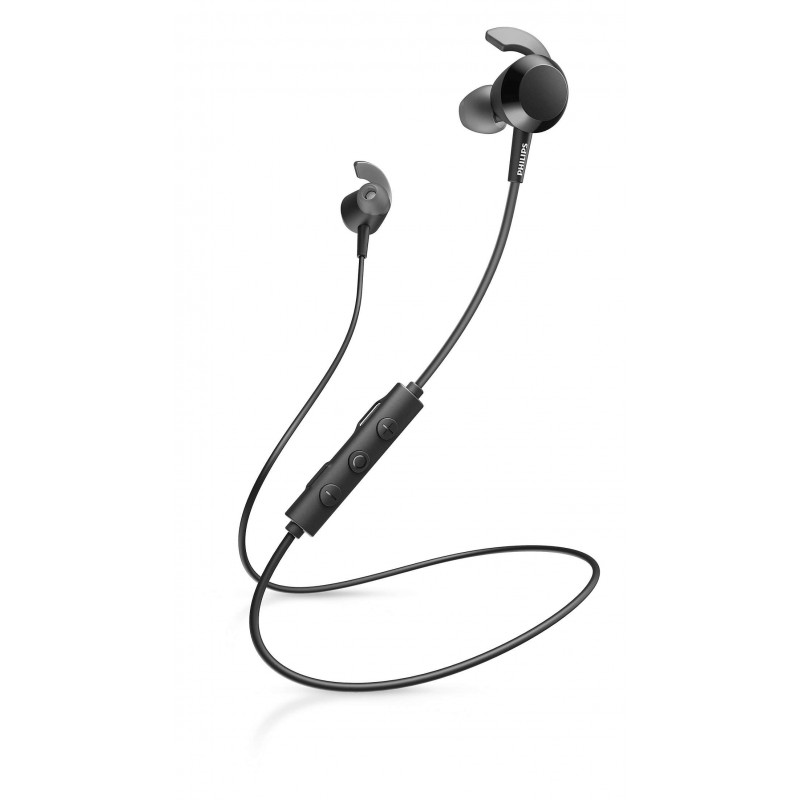 Philips TAE4205BK 00 headphones headset Wireless In-ear Calls Music Bluetooth Black