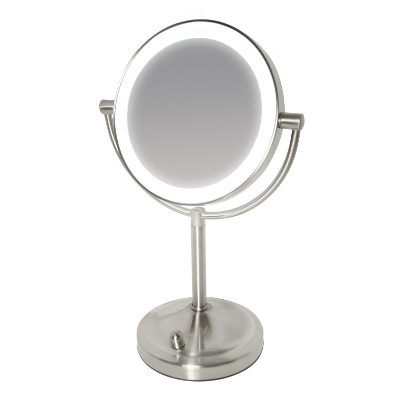 HoMedics MIR-8150-EU makeup mirror Freestanding Round Stainless steel