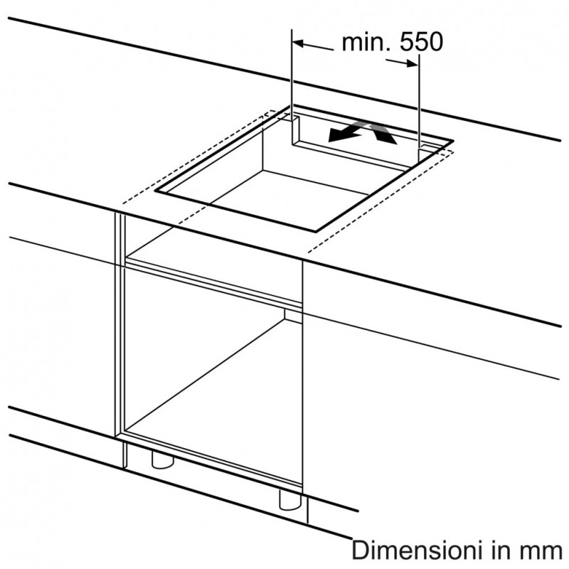 Bosch Serie 2 PUG611AA5E hob Black Countertop 60 cm Zone induction hob 4 zone(s)