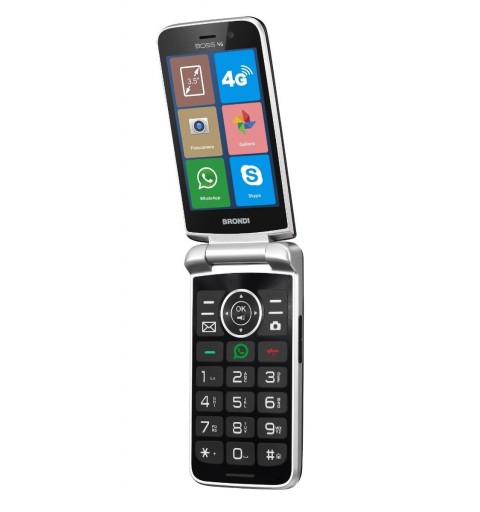 Brondi Boss 4G 8,89 cm (3.5 Zoll) Schwarz Funktionstelefon