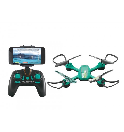 Radiofly SPACE KAIMAN 33 4 Rotoren Quadrocopter 0,3 MP 300 mAh Schwarz, Grün