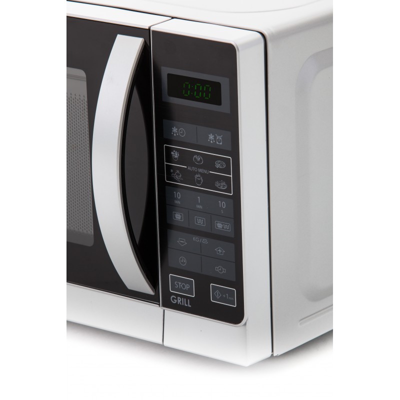 Sharp Home Appliances R742INW forno a microonde Superficie piana Microonde combinato 25 L 900 W Argento