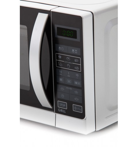 Sharp Home Appliances R742INW microondas Encimera Microondas combinado 25 L 900 W Plata