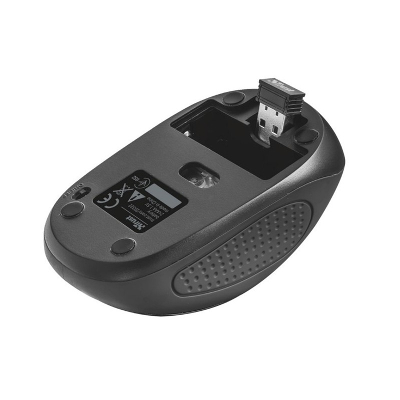 Trust 20322 mouse Ambidestro RF Wireless Ottico 1600 DPI