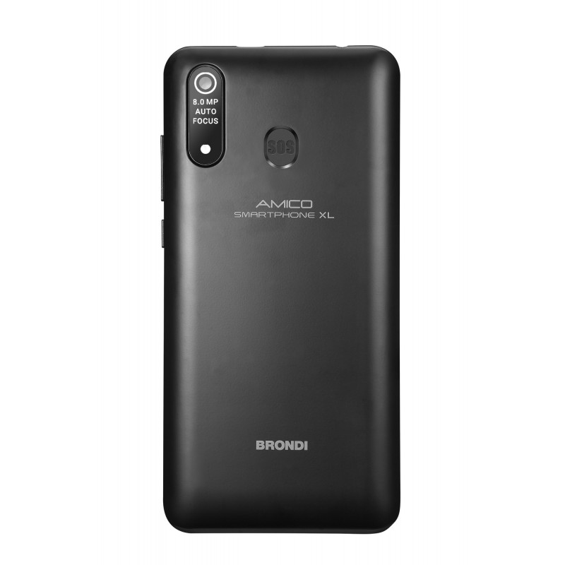 Brondi Smartphone XL 15,2 cm (6") Doppia SIM Android 11 4G USB tipo-C 2 GB 16 GB 2500 mAh Nero