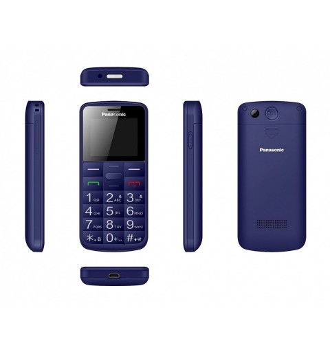 Panasonic KX-TU110 4,5 cm (1.77") Azul Característica del teléfono