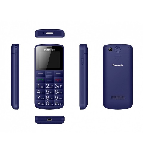 Panasonic KX-TU110 4,5 cm (1.77") Blu Telefono cellulare basico