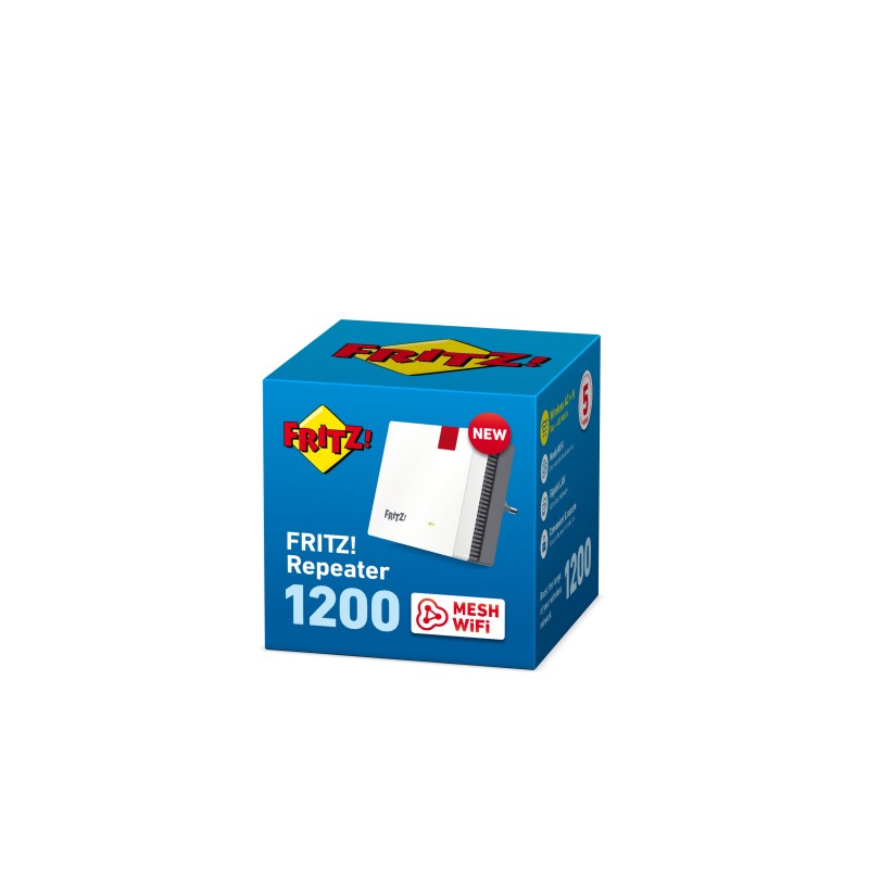 FRITZ! Repeater 1200 1266 Mbit s Blanco