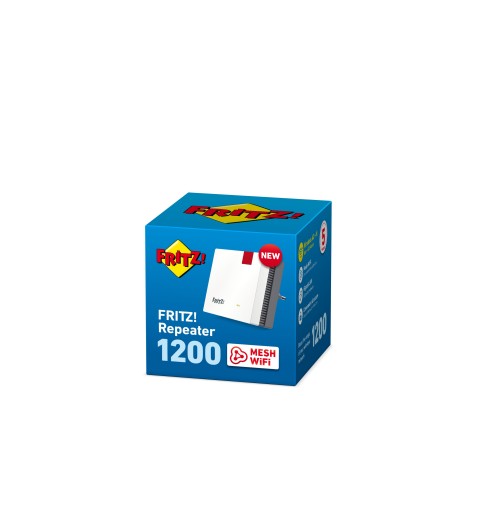 FRITZ! Repeater 1200 1266 Mbit s Blanco