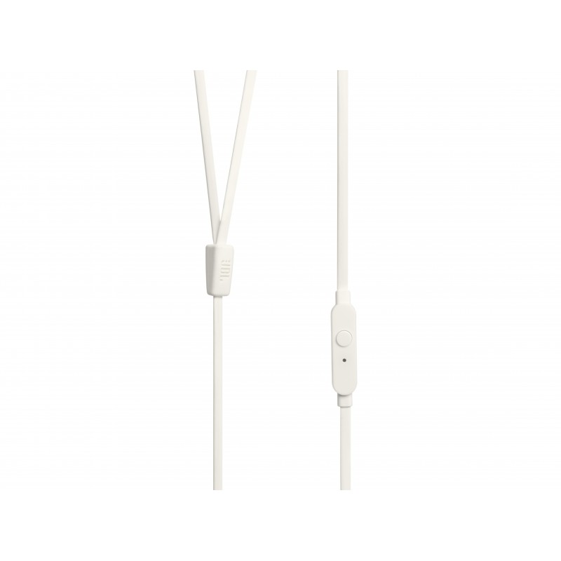 JBL Tune 110 Auricolare Cablato In-ear MUSICA Bianco