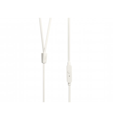 JBL Tune 110 Auricolare Cablato In-ear MUSICA Bianco