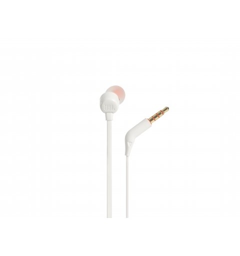 JBL Tune 110 Auriculares Alámbrico Dentro de oído Música Blanco