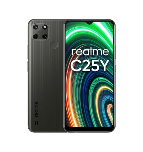 TIM realme C25Y 16,5 cm (6.5 Zoll) Dual-SIM Android 11 4G Mikro-USB 4 GB 64 GB 5000 mAh Grau